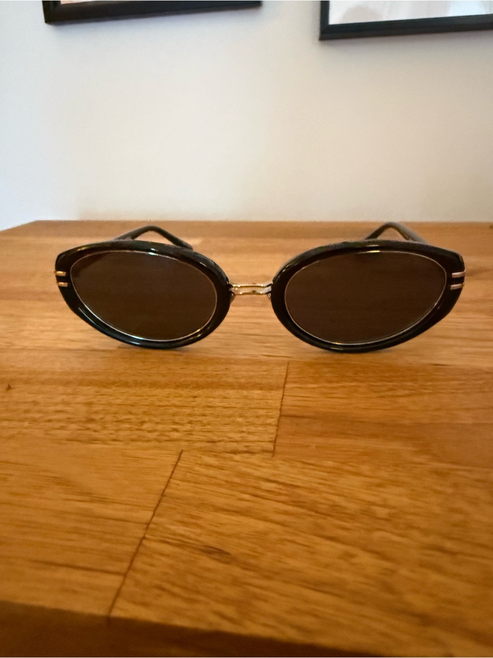Attico Ambra oval sunglasses
